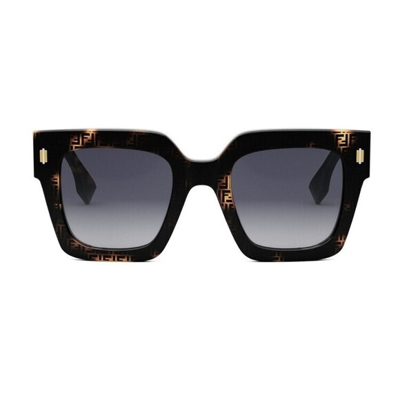 Fendi Rome Oversized Square Acetate Sunglasses - NWT main image 6